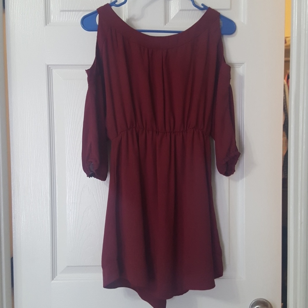 Size medium open shoulder dress